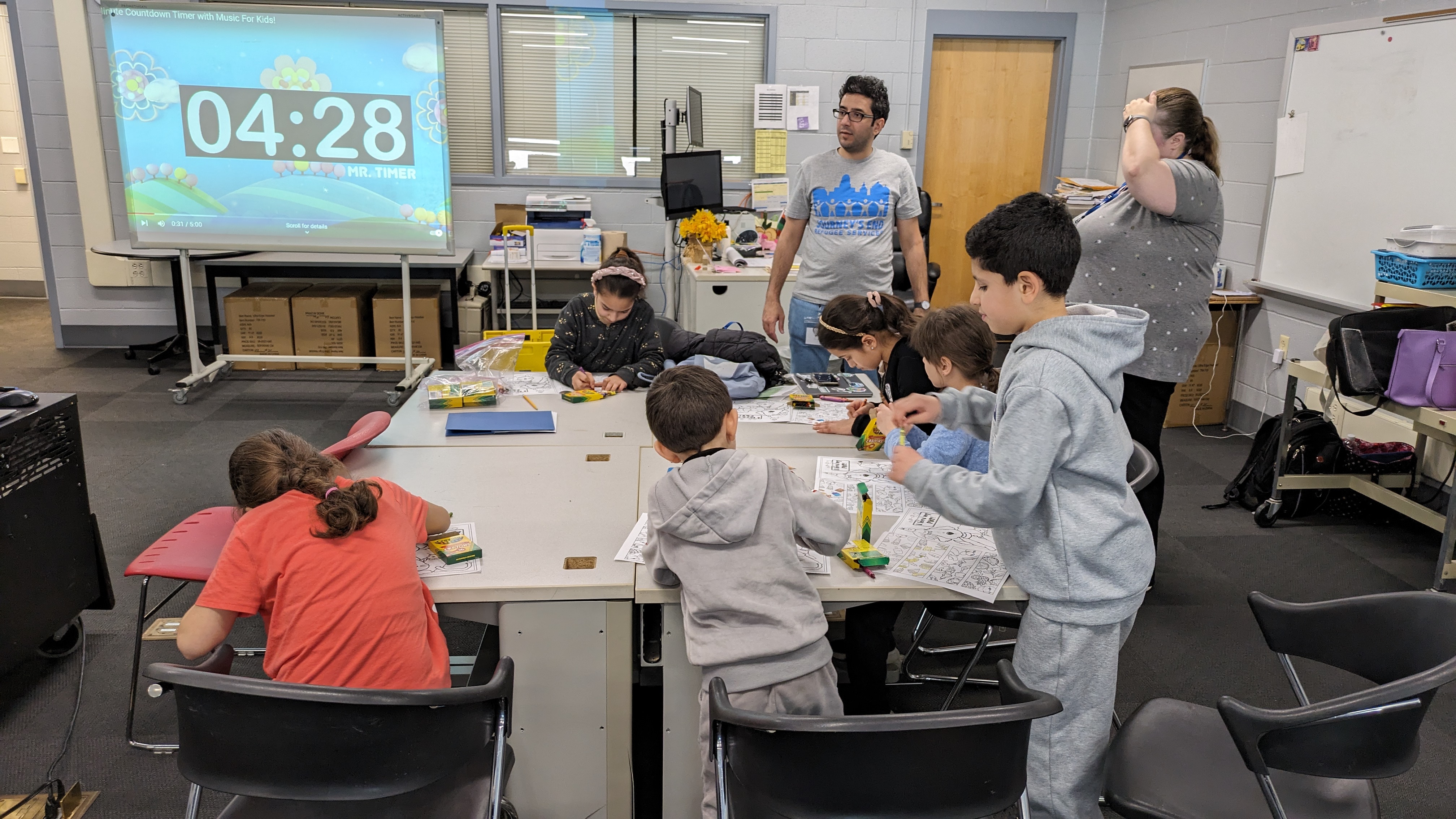Student activity session