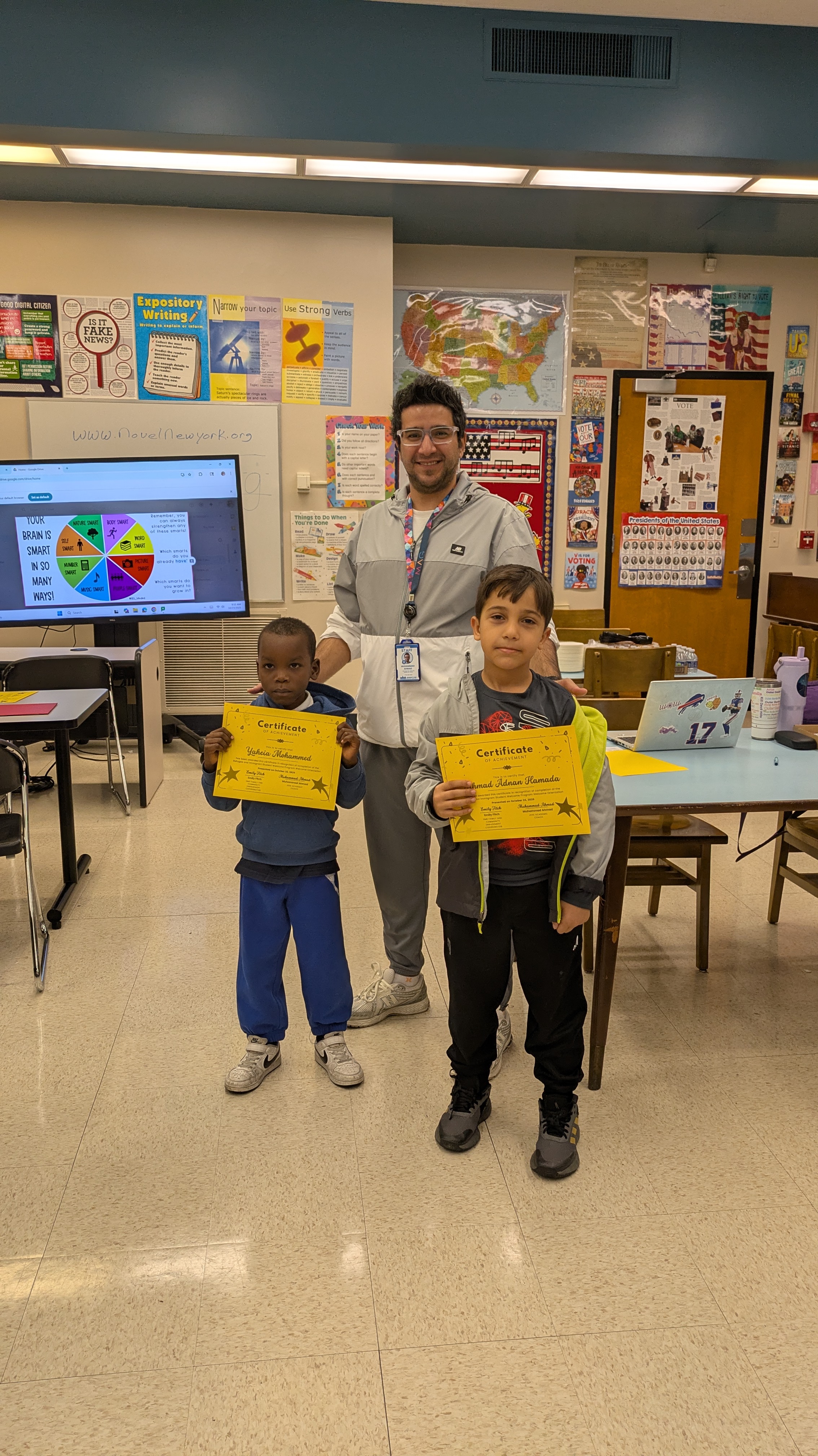 Student certificates